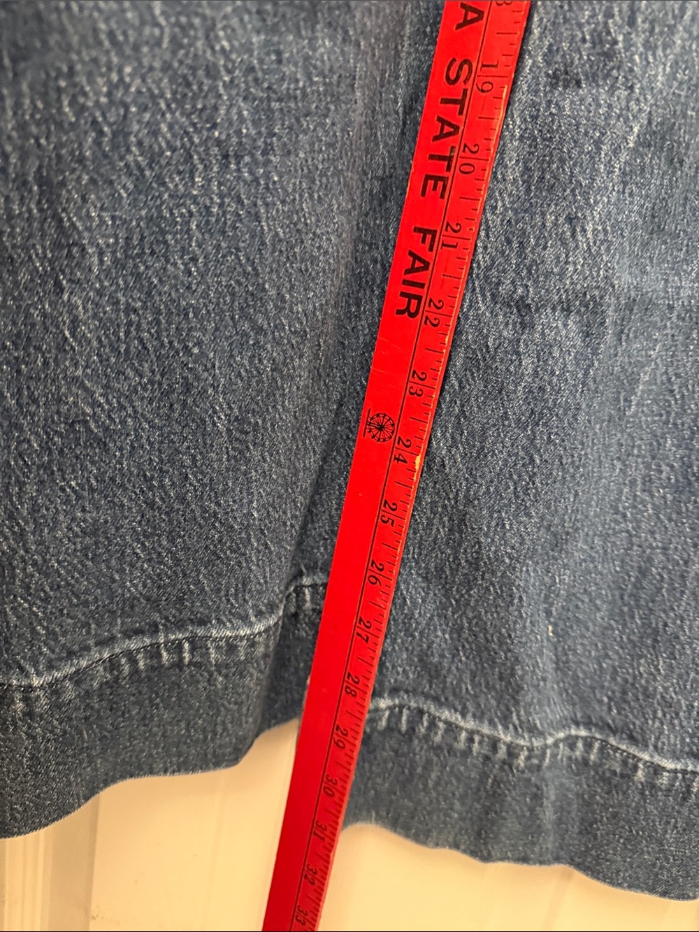J. CREW Wide-Leg Trouser Jeans Fiorellas Wash Size 28 - Picture 7 of 14